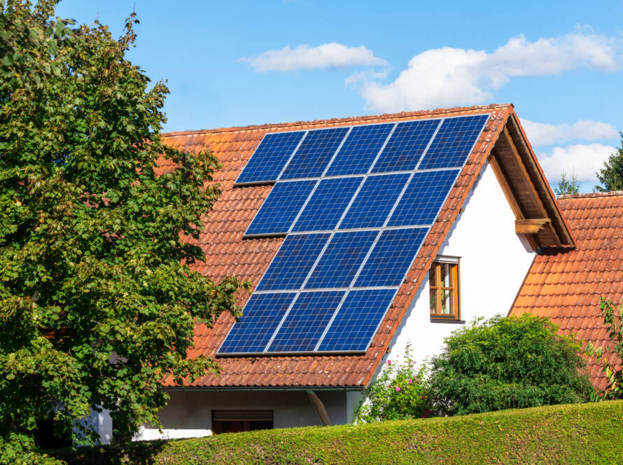 Generic house photovoltaic system